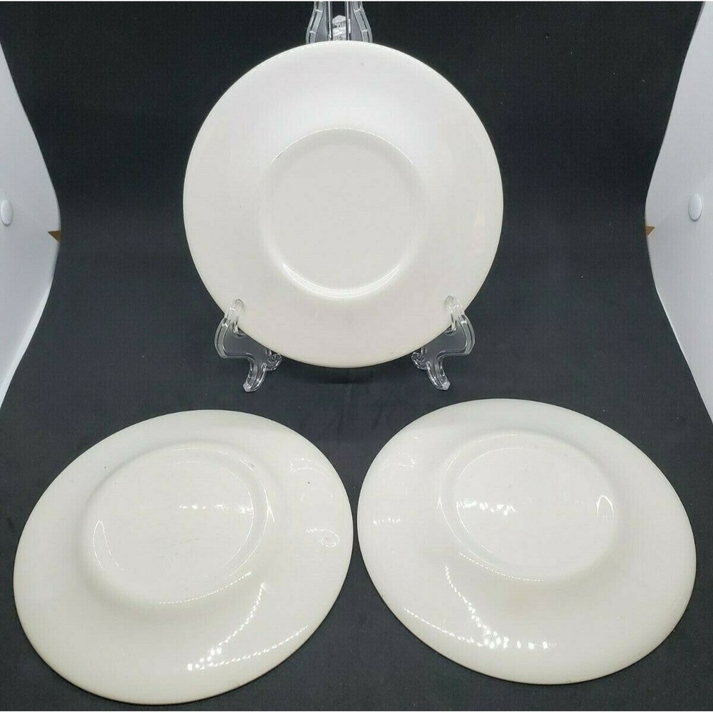 3 Vintage Royal China The Old Curiosity Shop 6.5" Bread & Butter Plates - Picture 9 of 9
